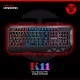 Πληκτρολόγιο Gaming 19 Keys Usb Black 3color Led k11