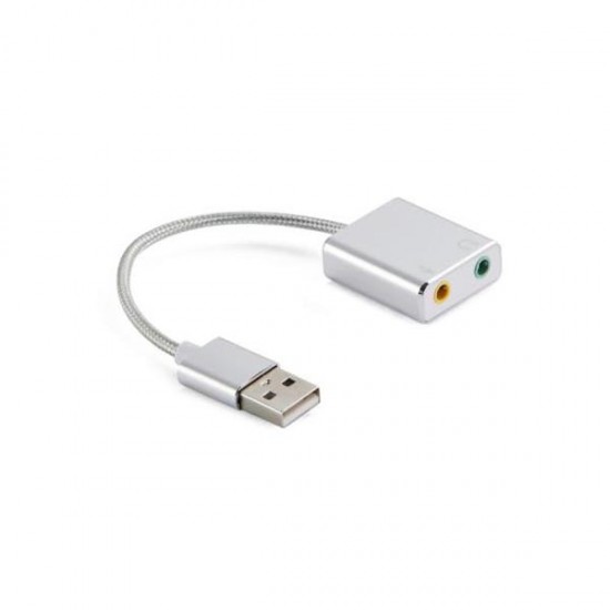 Εξωτερική κάρτα ήχου 7.1 USB to Jack 3.5mm AL1 για PC/MAC/Linux Well ADAPT-USB-ST7.1/AL1/0.1-W Εξωτερική κάρτα ήχου 7.1 USB to Jack 3.5mm AL1 για PC/MAC/Linux Well ADAPT-USB-ST7.1/AL1/0.1-W