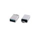 Μετατροπέας USB 3.0 OTG 2.4A FEMALE ΣΕ MICRO USB MALE SILVER NSP