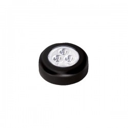 Φωτιστικό HG-6030 Μαύρο 3LED Στρογγυλό