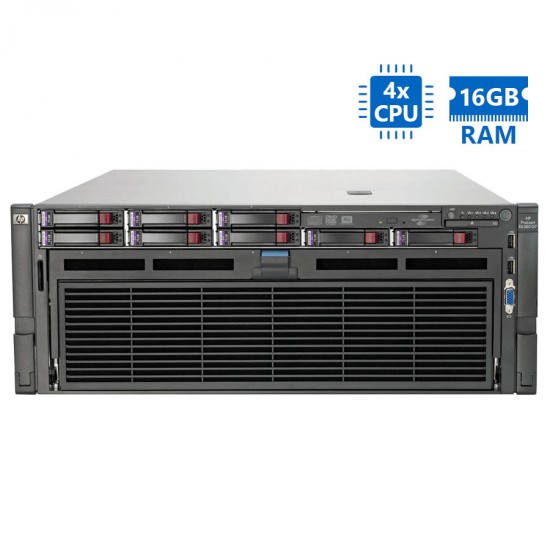 Refurbished Server HP DL580 G7 R4U 4xE7520/16GB DDR3/3x146GB/4xPSU/DVD Refurbished Server HP DL580 G7 R4U 4xE7520/16GB DDR3/3x146GB/4xPSU/DVD
