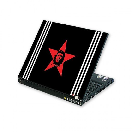 H-863  Laptop Skin Red Star