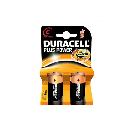 DURACELL  ALC C LR14 2τεμ Αλκαλική Μπαταρία