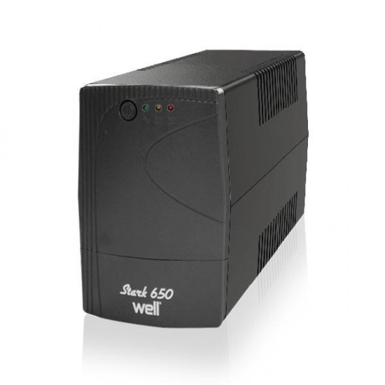 UPS 650VA Well LINE INTERACTIVE UPS-LINT-STARK650-WL