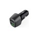 Well Universal 2χUSB Fast Car Charger 5V/2.4A Μαύρος PSUP-USBCQ25401BK-WL