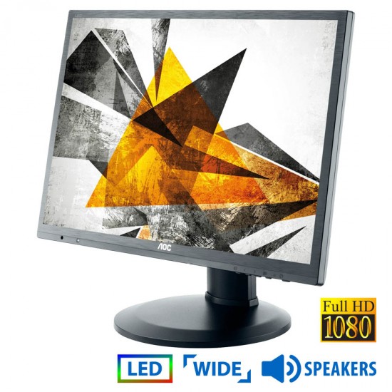 Used (A-) Monitor E2460PQ LED/AOC/24