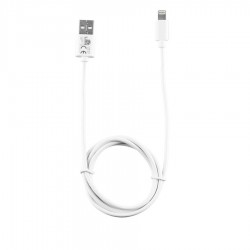 Καλώδιο Lightning Long USB 2.4A Φόρτισης - Data 2m Λευκό LULO2 Lime