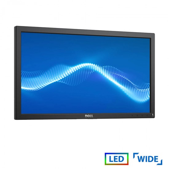 Used Monitor E2016H LED/Dell/20”/1600x900/Wide/No Stand/Black/D-SUB & DP