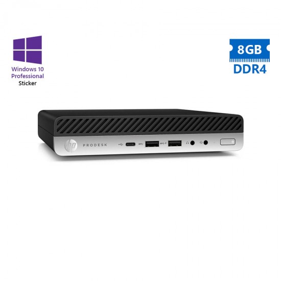 HP (A-) ProDesk 600G3 DM i5-6500T/8GB DDR4/500GB/No ODD/10P Grade A- Refurbished PC