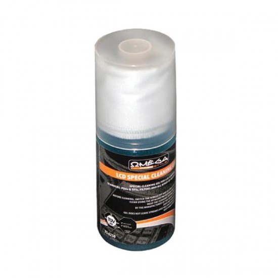 Omega FS6250 LCD special gel+microfibre nano cloth 200ml