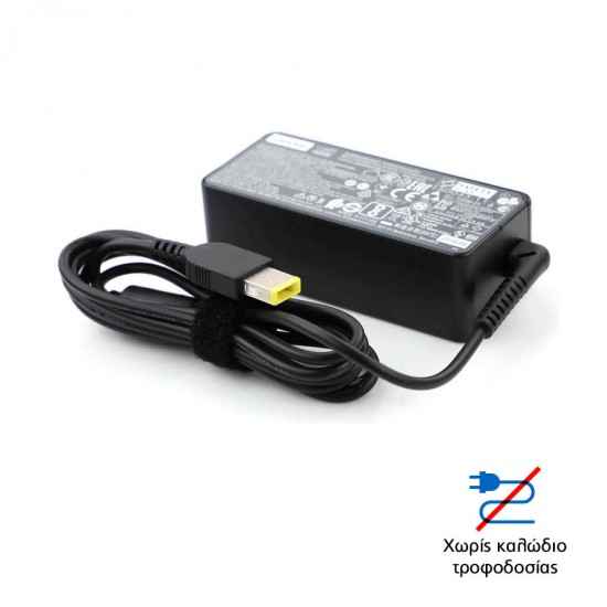 Used Original Lenovo Power Adapter 45W 20V/2.25A Square TIP Bulk (χωρίς καλώδιο τροφοδοσίας)