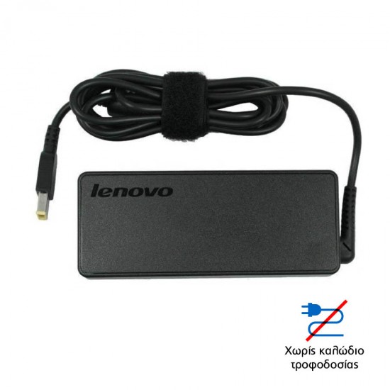 Used Original Lenovo Power Adapter 90W 20V/4.5A Square TIP (χωρίς καλώδιο τροφοδοσίας)