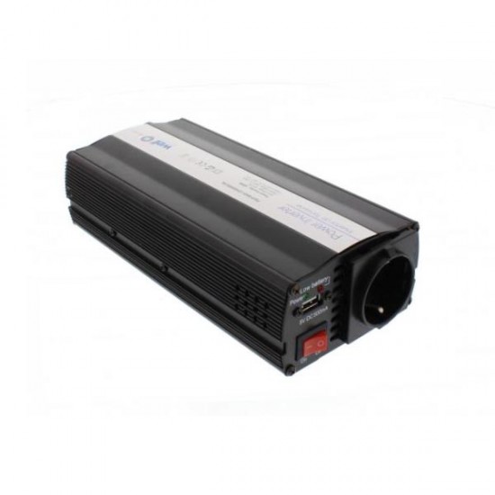 POWER INVERTER 600W Well 12V DC TO 220V AC PSUP-INV/U-12V600W/02-WL