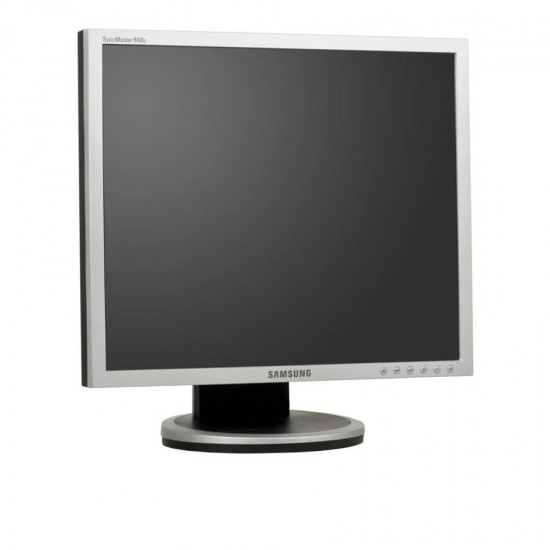 Used Monitor 940Bx TFT/Samsung/19”/1280x1024/Silver/Black/Grade B/D-SUB & DVI-D