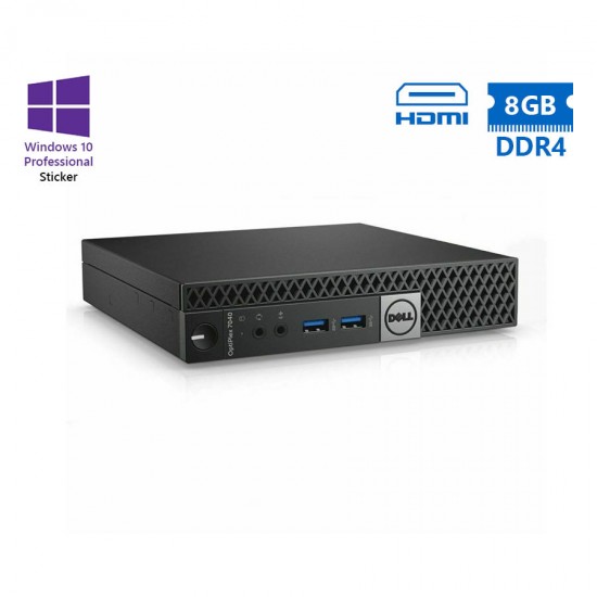 Dell Optiplex 7040 DM i5-6500T/8GB DDR4/500GB/No ODD/10P Grade A Refurbished PC Dell Optiplex 7040 DM i5-6500T/8GB DDR4/500GB/No ODD/10P Grade A Refurbished PC