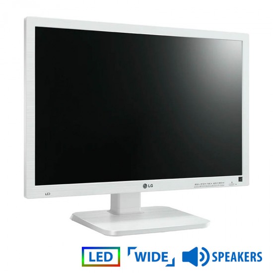 Used (A-) Monitor 22MB65PY LED/LG/22”/1680x1050/Wide/White/w/Speakers/Grade A-/D-SUB & DVI-D & DP & Used (A-) Monitor 22MB65PY LED/LG/22”/1680x1050/Wide/White/w/Speakers/Grade A-/D-SUB & DVI-D & DP &