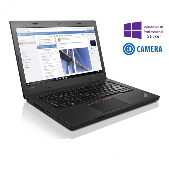 Lenovo (B) ThinkPad L460 i5-6200U/14”/4GB DDR3/500GB/No ODD/Camera/10P Grade B Refurbished Laptop