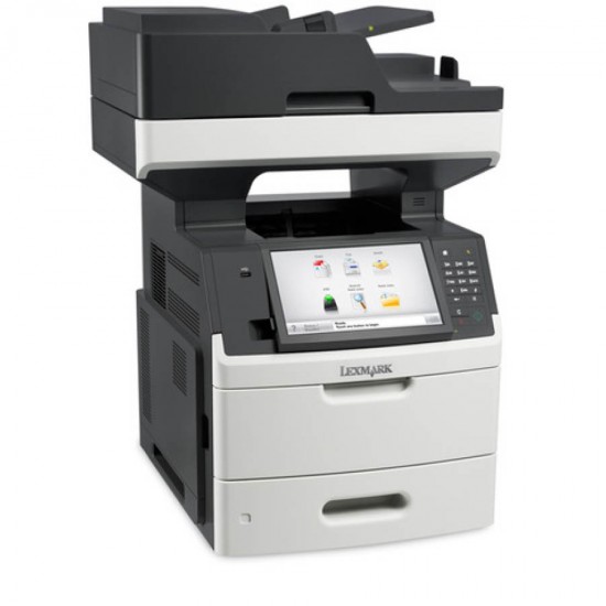 Used Laser Printer Lexmark MX711de MFP Δικτυακό Μονόχρωμο Πολυμηχάνημα  (με Toner/Drum)