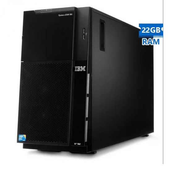 Lenovo System X3400 M2 Server Tower E5504/22GB DDR3/2x300GB & 6x500GB/No ODD/2xPSU