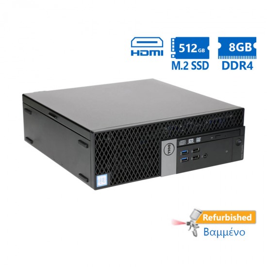 Dell 7040 Tower i5-6500/8GB DDR4/512GB M.2 SSD/DVD/8H Grade A+ Refurbished PC Dell 7040 Tower i5-6500/8GB DDR4/512GB M.2 SSD/DVD/8H Grade A+ Refurbished PC