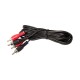 3M M/M  2RCA Plug To 2RCA Plug Nickel