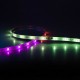 Ταινία LED RGB 5M 12V/24W με τηλεχειριστήριο και τροφοδοτικό LEDSTRGBD-5050-243010S202/5-WL Ταινία LED RGB 5M 12V/24W με τηλεχειριστήριο και τροφοδοτικό LEDSTRGBD-5050-243010S202/5-WL
