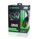 Snake Ακουστικό με μικρόφωνο gaming πράσινο EGH340