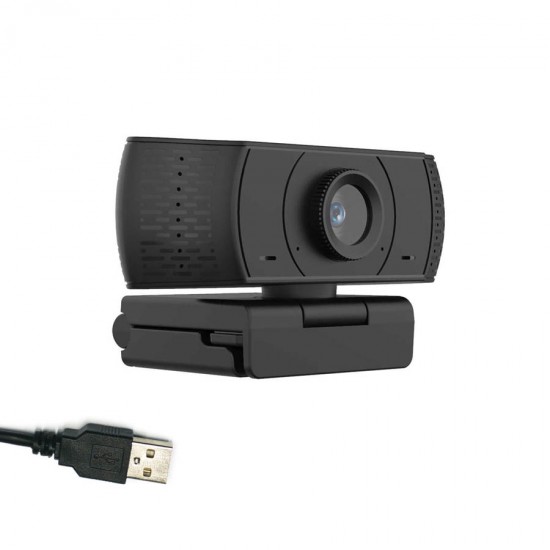 USB Webcam HD w/microphone1080P Well 102BK-WL