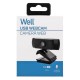 USB Webcam HD w/microphone1080P Well 102BK-WL