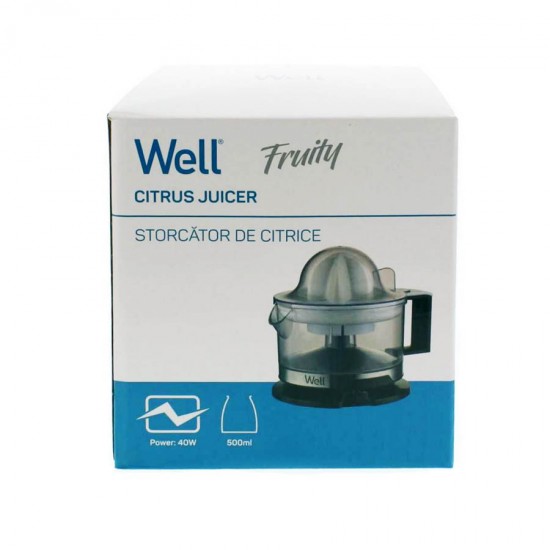 Αποχυμωτής Fruity 500ML 40W Well JUICER-FRUITY-WL