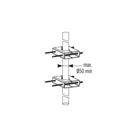 Δαγκάνα ιστού κεραίας έως 50mm ΚΜ-2550