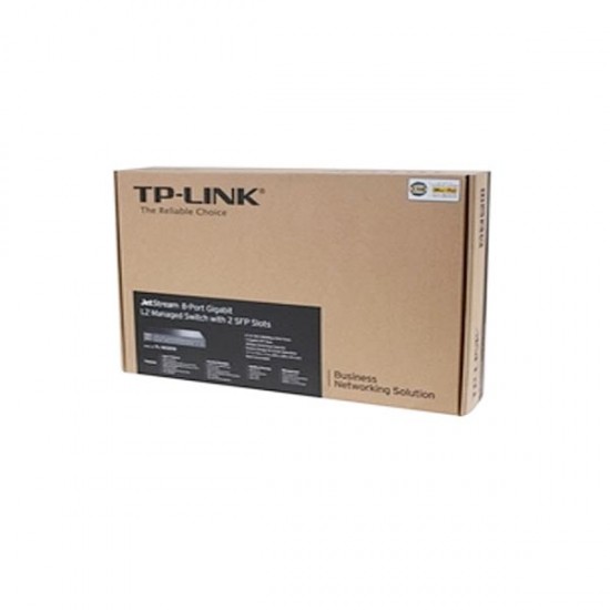 TP-LINK SG3210 JETSTREAM 8PORT GIGABIT L2 LITE MANAGED SWITCH W/2 SFP SLOTS