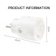 Smart Home Wi-Fi Socket Uni-Schuko 3680W 16A Free Android & IOS app Platinet PSHP16AW