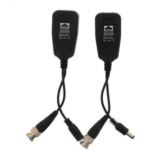 Video balun HD Passive 8MP 2τεμ Well BLN-HD-L04-WL