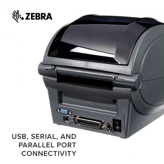 Used Printer Barcode ZEBRA GX430T 300dpi 108mm Serial/USB/LAN