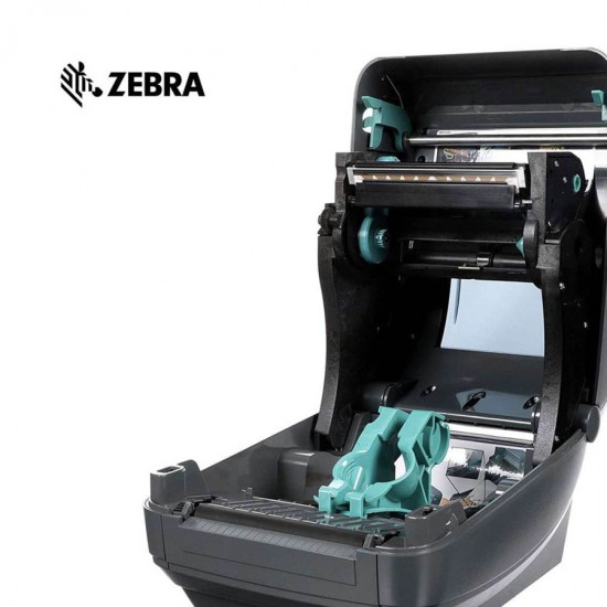 Used Printer Barcode ZEBRA GX430T 300dpi 108mm Serial/USB/LAN