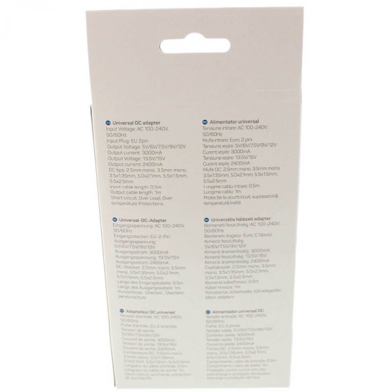 Τροφοδοτικό AC/DC Well PSUP-SMP-3000MA/6T/2-WL Τροφοδοτικό AC/DC Well PSUP-SMP-3000MA/6T/2-WL