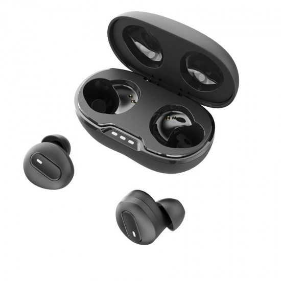 Ακουστικό In-ear Bluetooth Wireless earphones με docking station μαύρο Well EARPHONE-BT-BANGBK-WL