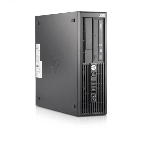 HP Z220 SFF Xeon E3-1240v2(4-Cores)/16GB DDR3/500GB/DVD/Nvidia 1GB/7P Grade A+ Workstation Refurbhid