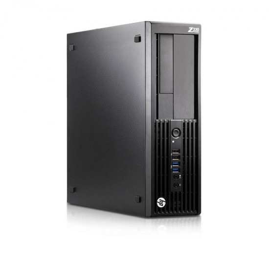 HP Z230 SFF Xeon E3-1240v3(4-Cores)/16GB DDR3/1TB/DVD/Nvidia 1GB/8P Grade A+ Workstation Refurbhided