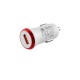 Universal USB 3.0 Fast Car Charger QC 3.0 5V/3.5A Λευκό LCU02 Lime