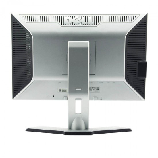 Used Monitor 2208WFP TFT/Dell/22”/1680x1050/Wide/Silver/Black/D-SUB & DVI-D & USB Hub