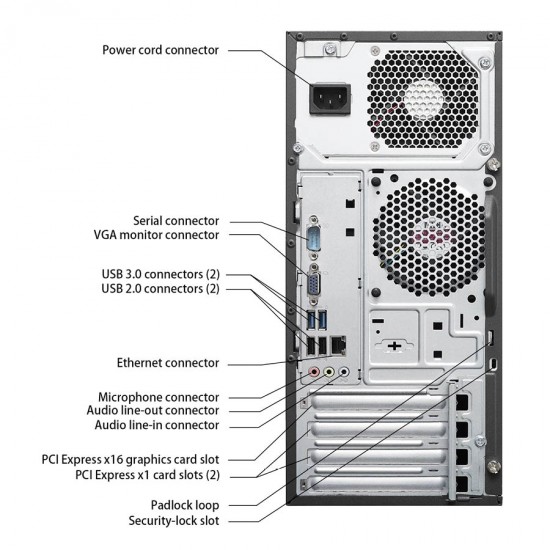 Lenovo M73 Tower i3-4150/4GB DDR3/250GB/DVD/Grade A+ Refurbished PC