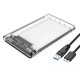 Enclosure USB 3.0 HDD 2.5SATA Transparent USB3TRP Enclosure USB 3.0 HDD 2.5SATA Transparent USB3TRP