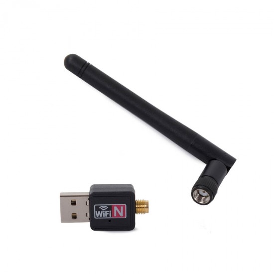 600Mbps Wireless USB 2.0 Adapter w/5dpi Detachable Antenna