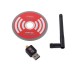 600Mbps Wireless USB 2.0 Adapter w/5dpi Detachable Antenna