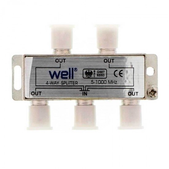 Διακλαδωτής 1 Προς 4 CATV 4 (1.000hz) SPLT-FC/4-WL Διακλαδωτής 1 Προς 4 CATV 4 (1.000hz) SPLT-FC/4-WL