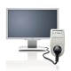 Used (A-) Monitor P23T-6 IPS LED/Fujitsu/23”FHD/1920x1080/Wide/White/Grade A-/D-SUB & DVI-I & DP & U