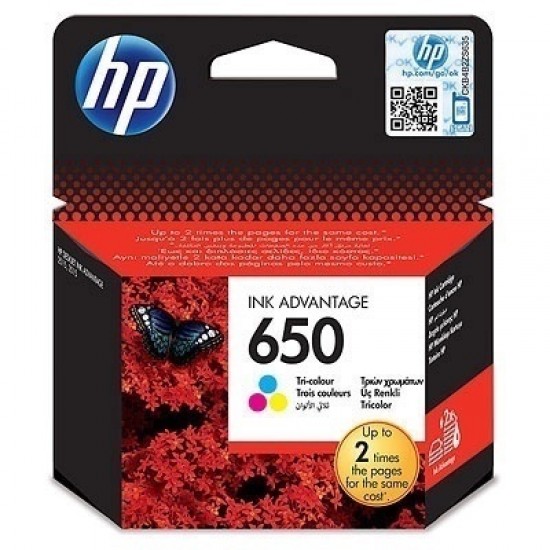 Μελάνι HP 650 Color (CZ102AE)