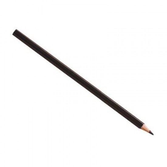 Μολύβι Απλό ΗB 12Tεμ.Black Red